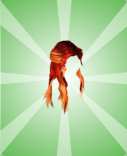 Dragon Hair - Fire Red - Girl