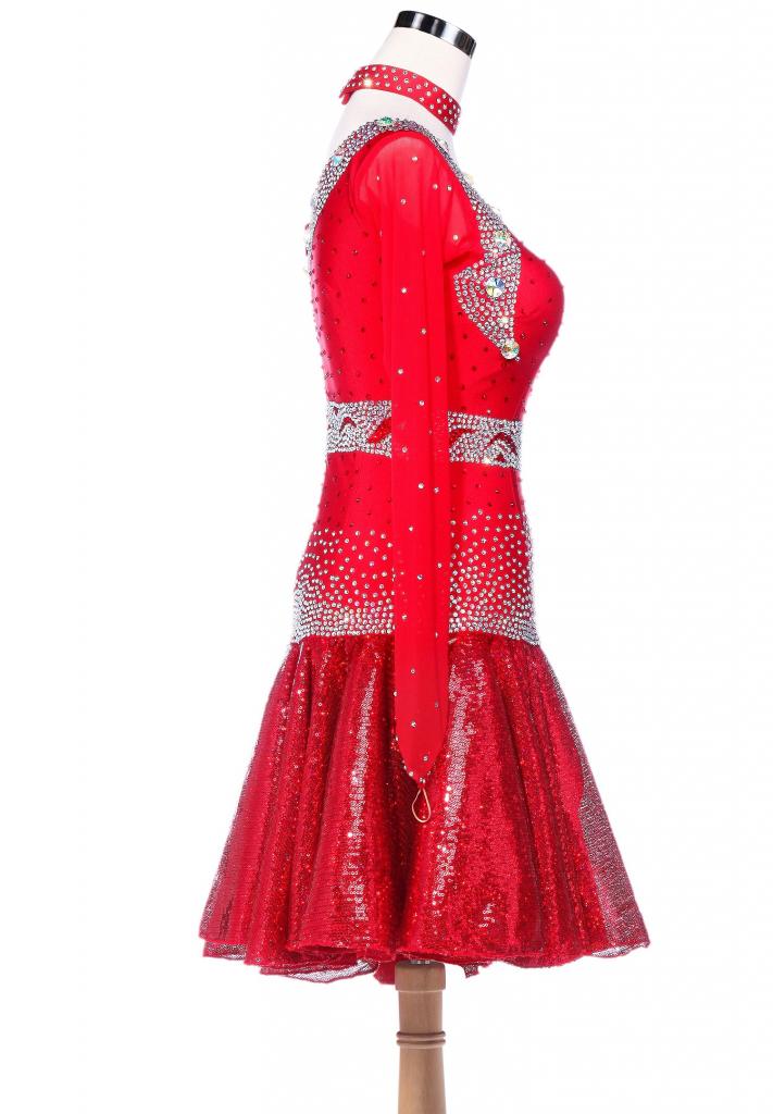 Fiery-Sparkle-Sequined-Hem-Asymmetrical-Latin-Dance-Dress-L5228-2b