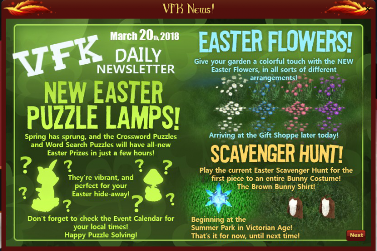 VFK EASTER puzzle lamps