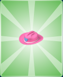 Valentines Cowboy Hat - Pink