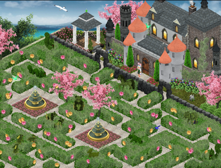 Abeille - Castle Garden Courtyard - 2020 Garden Competition