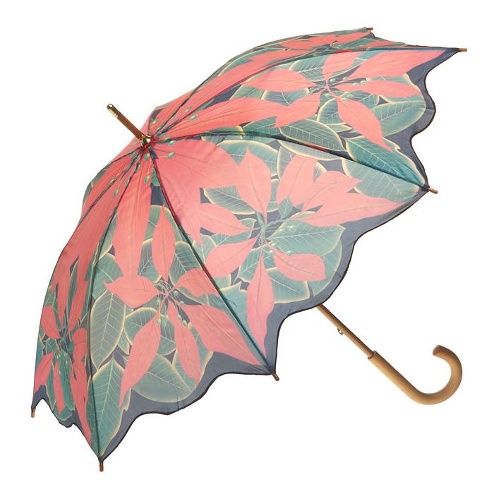 Artbrellas-Poinsetta-Umbrella