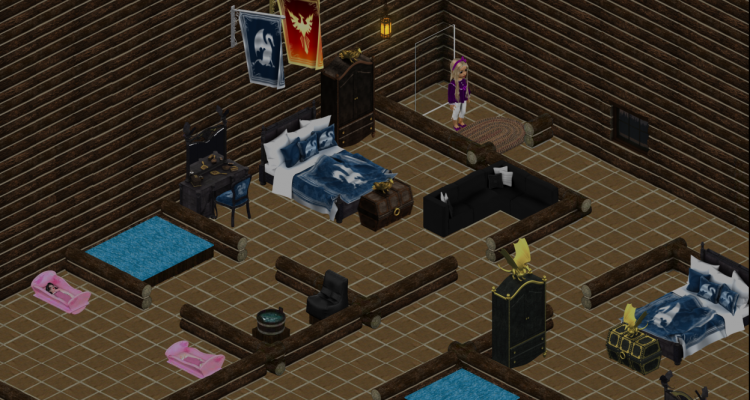 Salem Village - Room Sixteen - The Governor's House - Bedroom & Bathroom