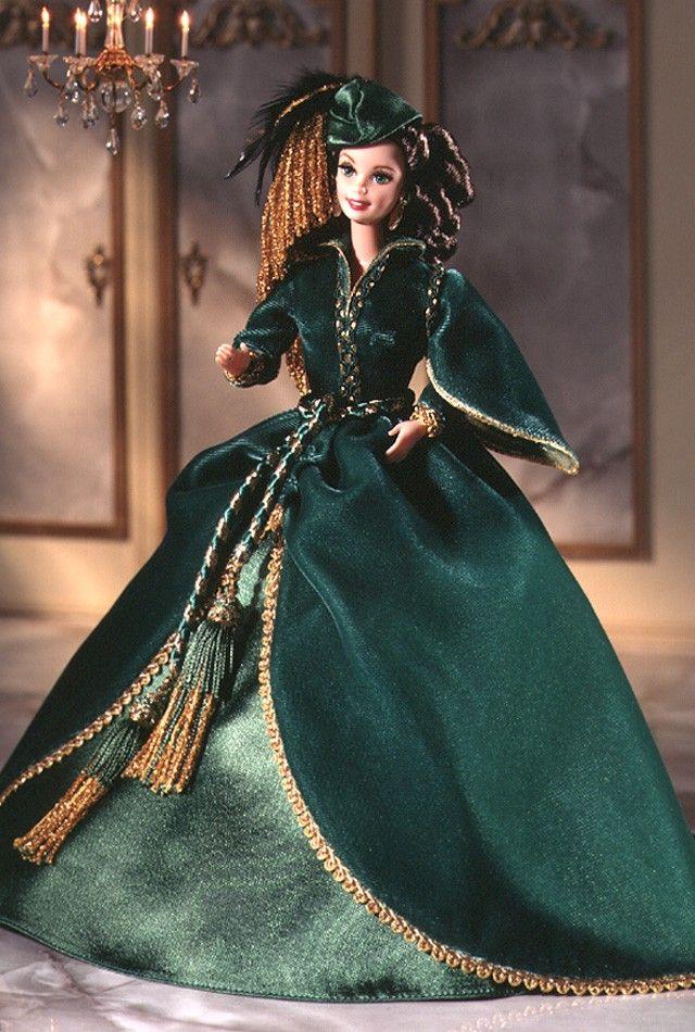 VIVIEN SCARLETT O HARA e0c2f5685444e2149cd4f43521041396--dress-barbie-barbie-girl