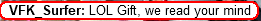 VFK staff read my mind VFK staff read my mind
