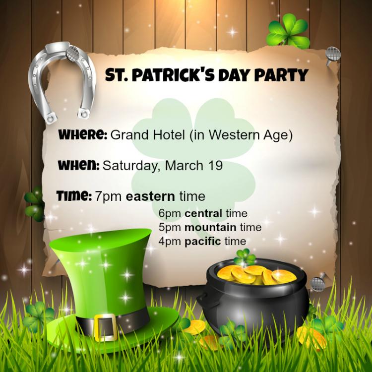VFK St. Patrick's invite
