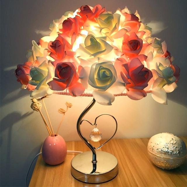 rose-lamps-romantic-red-rose-table-lamp-bedside-rose-heart-shaped-desk-lamps-for-valentines-rose-gold-lamp-shade-ikea