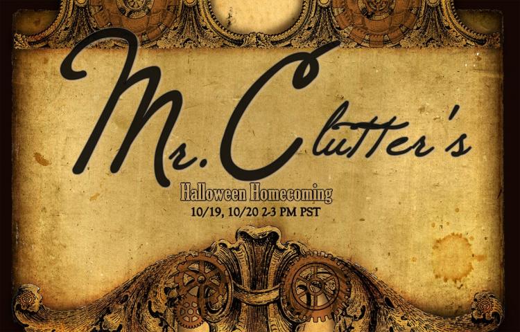 MRCLUTTERS Halloween Homecoming Invitation