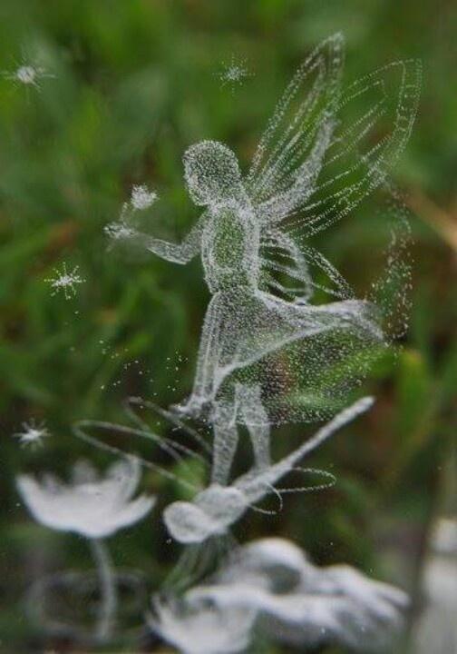 dragonfly fairy crystal clear