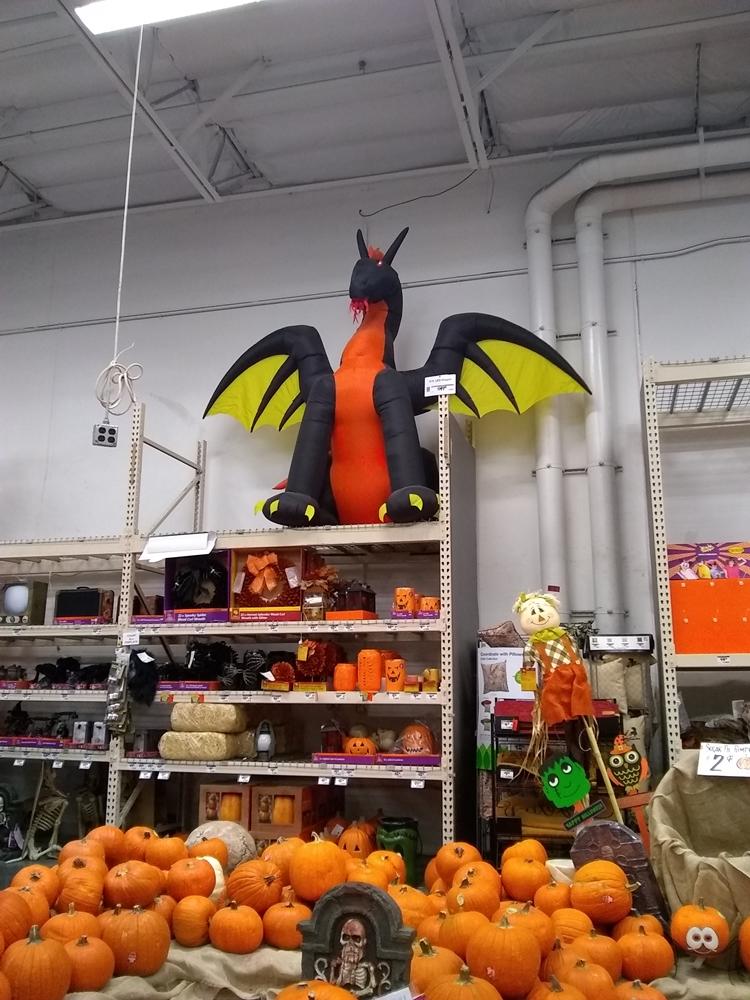 000inflatable dragon