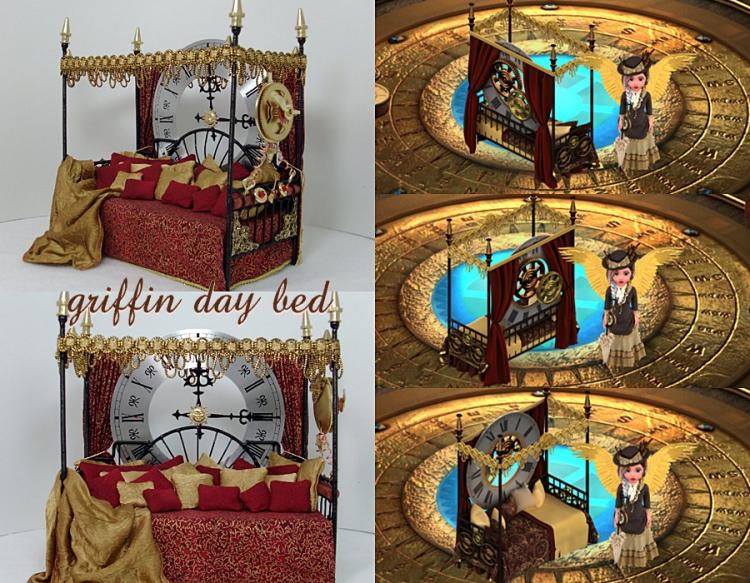 Griffin Day Bed Collage
