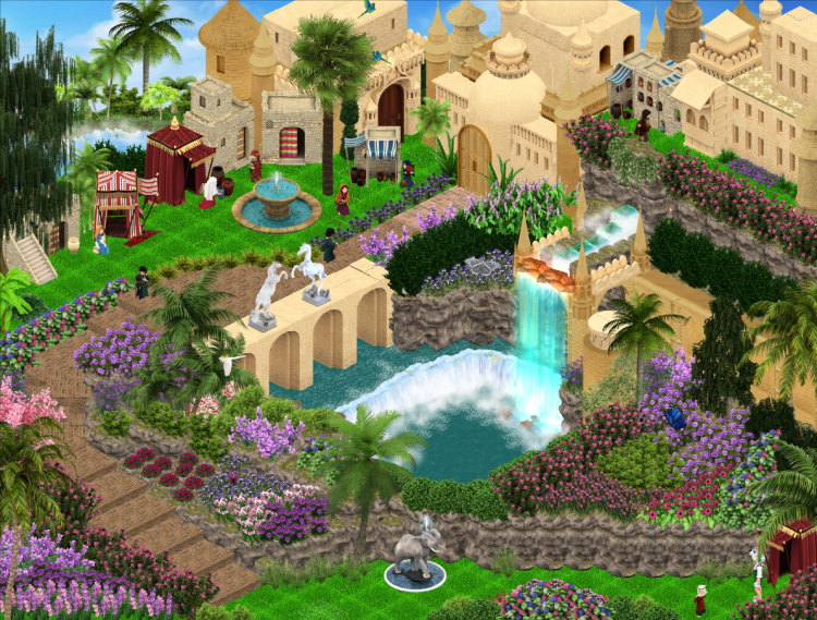 CuriousGeorgette - Arabian Nights Garden - 2020 Garden Competition