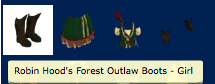 robin hood's forest outlaw - girl