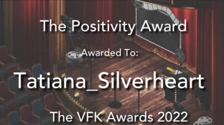 The Positivity Award