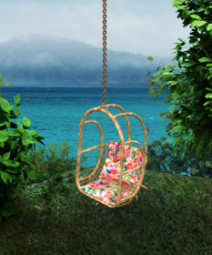 HangingFloralChair