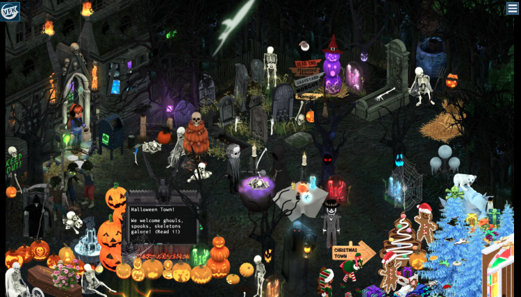 halloween competition room