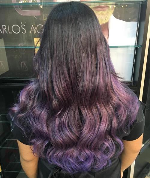 7-subtle-purple-ombre-for-brunettes
