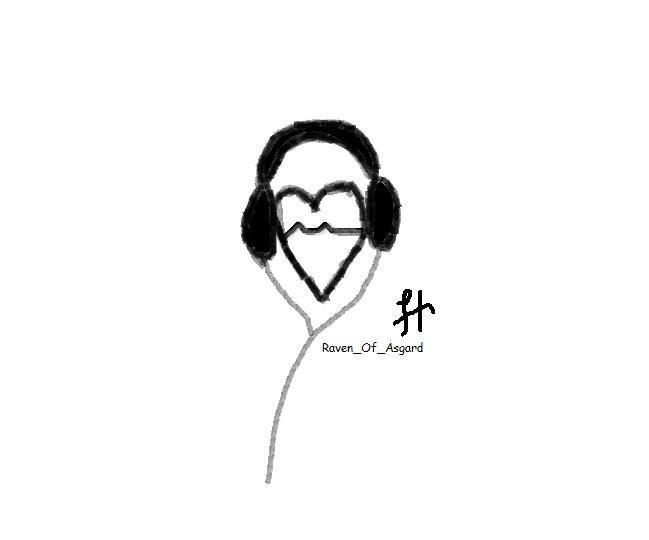 Heart with Headphones